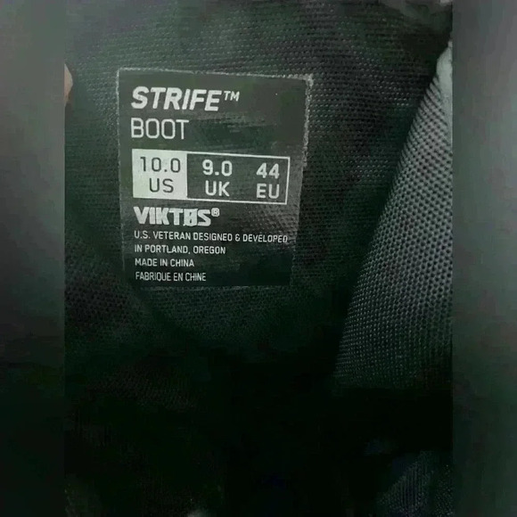 VIKTOS STRIFE WATERPROOF MEN'S BOOTS Sz 10 - Picture 12 of 16